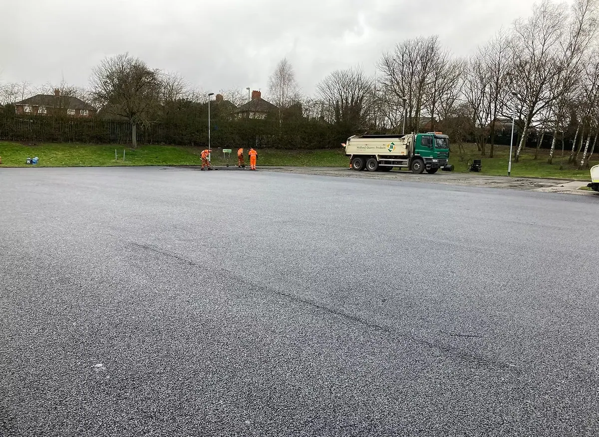 School playground resurfacing