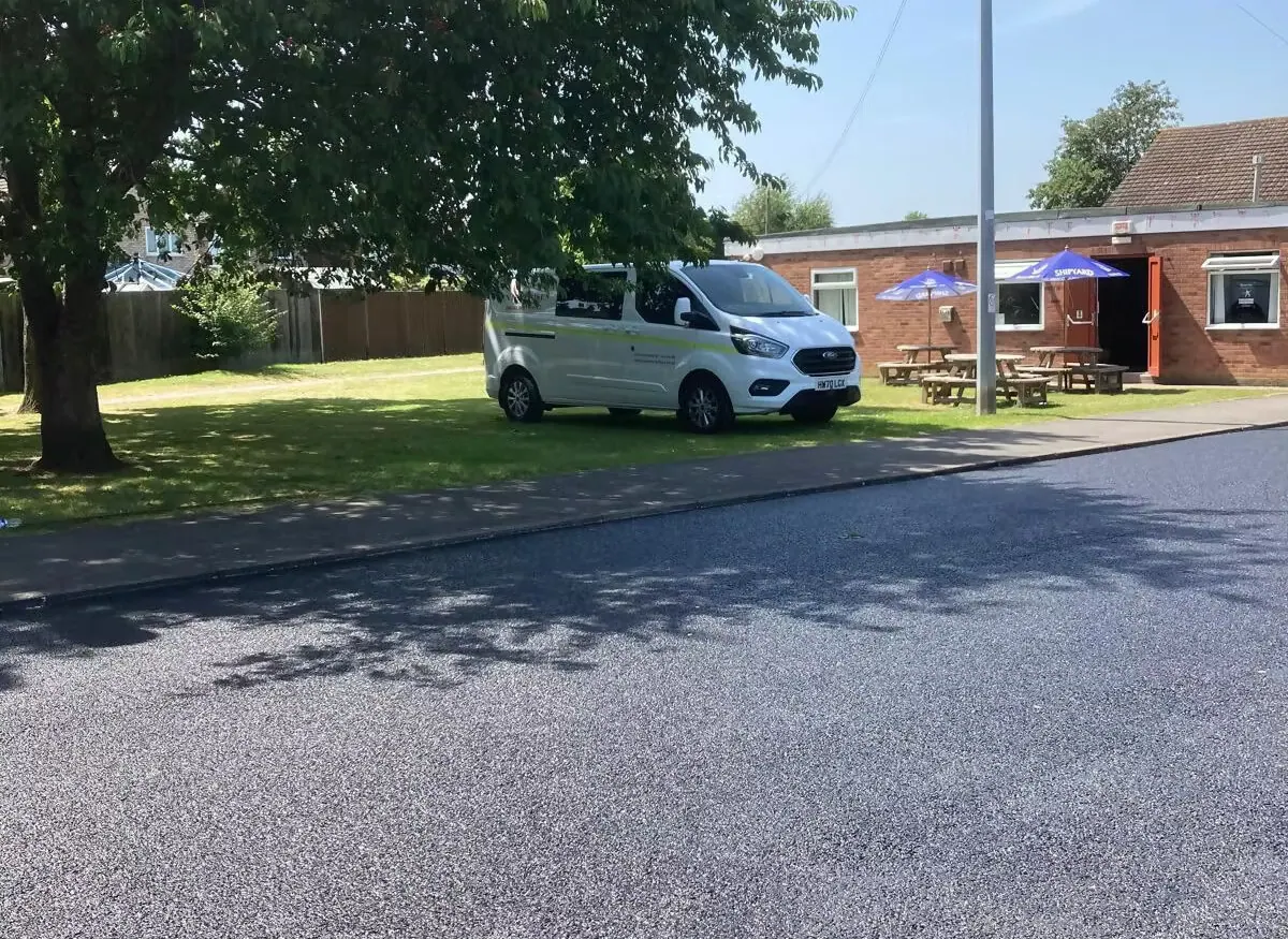 Car park bay marking