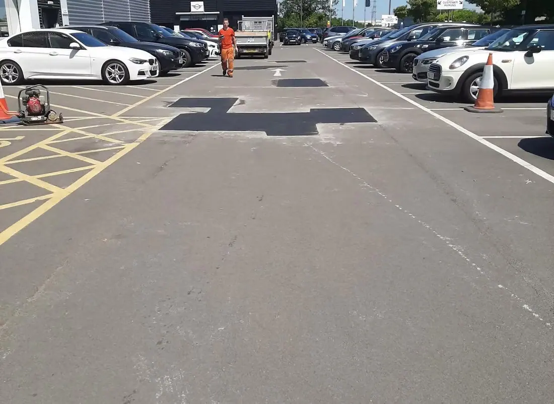 Pothole Repairs work by SN Enterprises Ltd: Local Pothole Repairs Nationwide